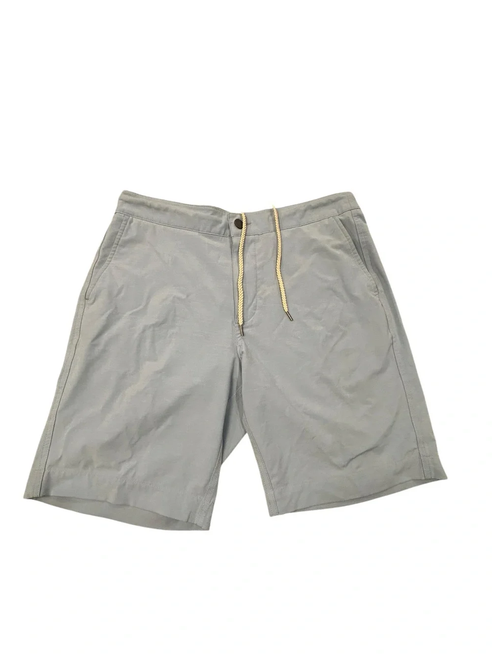 Faherty All Day Shorts Men’s Flat‎ Chino Light Blue 31 Draw Waist 8.5” Inseam